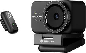 Hollyland Lyra 4K Webcam with 1/1.5" Sensor, 50MP PDAF Autofocus, AI Tracking & A
