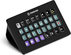 Elgato Stream Deck XL – Advanced Studio Controller, 32 macro keys, trigger actions in apps