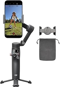 DJI Osmo Mobile 8 Standard Combo, Gimbal Stabilizer for Phone, AI Native Tracking, 360° Pa