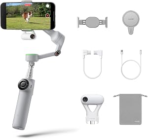 Insta360 Flow 2 Pro Gimbal Stabilizer for iPhone, Android, Phone Gimbal with AI Tracking, 