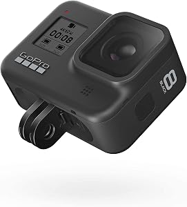 GoPro HERO8 Black - Waterproof Action Camera with Touch Screen 4K Ultra HD Video 12MP Phot